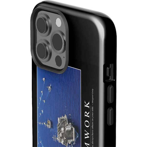 Military Inspirational Poster iPhone 15 Pro Max Impact Case