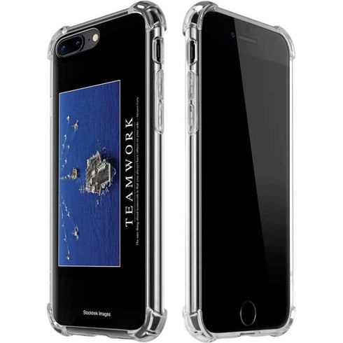 Military Inspirational Poster iPhone 7/8 Plus Clear Case