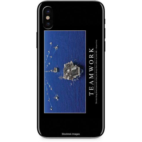 Military Inspirational Poster iPhone 8 Skin