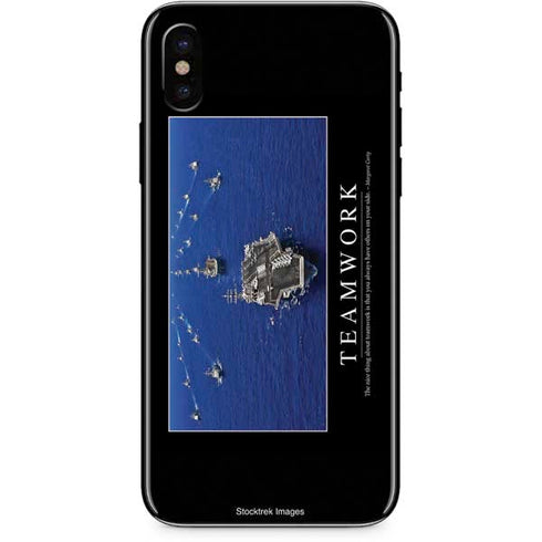 Military Inspirational Poster iPhone X Skin