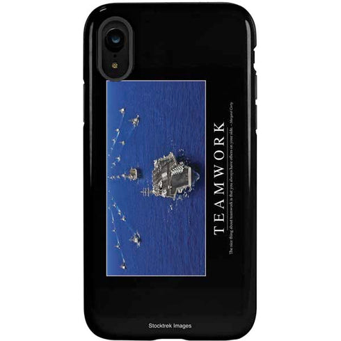 Military Inspirational Poster iPhone XR Pro Case