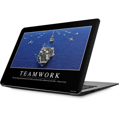 Military Inspirational Poster Apple MacBook Skin