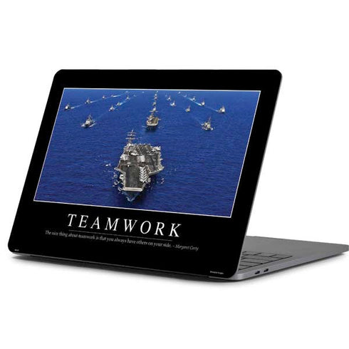 Military Inspirational Poster Apple MacBook Pro 13-inch Skin
