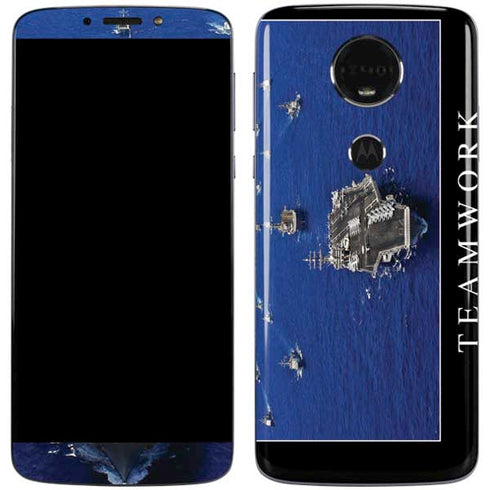 Military Inspirational Poster Moto E5 Plus Skin