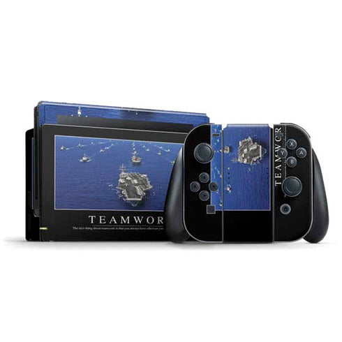 Military Inspirational Poster Nintendo Switch Bundle Skin