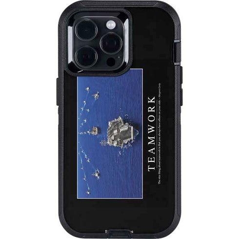 Military Inspirational Poster Otterbox Defender iPhone Skin