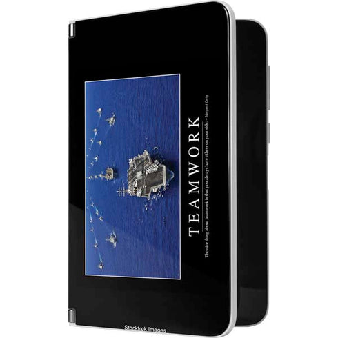 Military Inspirational Poster Surface Duo Skin