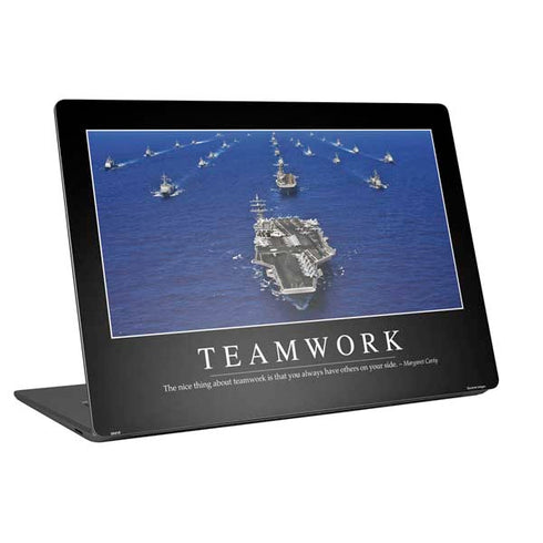 Military Inspirational Poster Universal Laptop 12in (9.8 x 6.8in) Skin