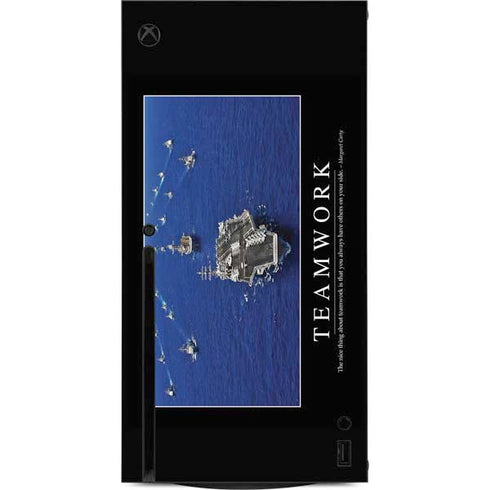 Military Inspirational Poster Xbox Series X Console Skin