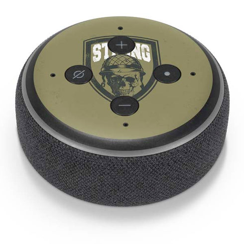Military Strong Amazon Echo Dot Skin