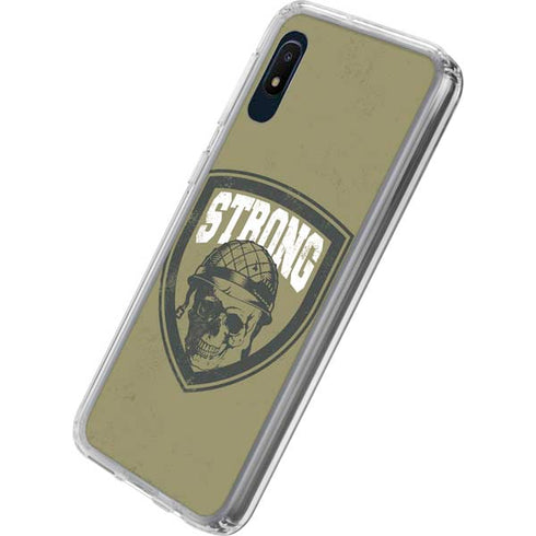 Military Strong Galaxy A10e Clear Case