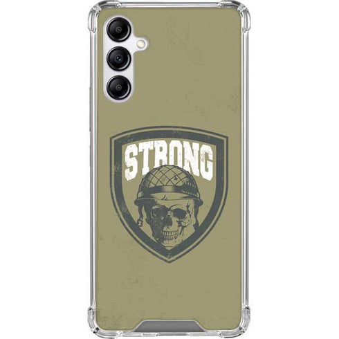 Military Strong Galaxy A14 5G Clear Case