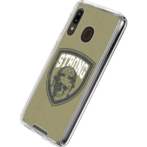 Military Strong Galaxy A30 Clear Case