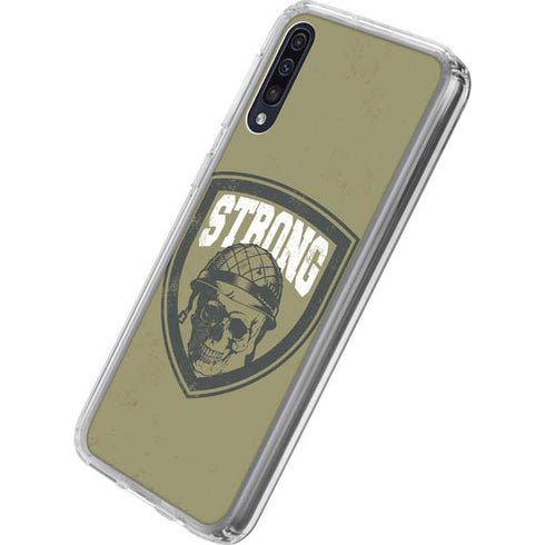 Military Strong Galaxy A50 Clear Case