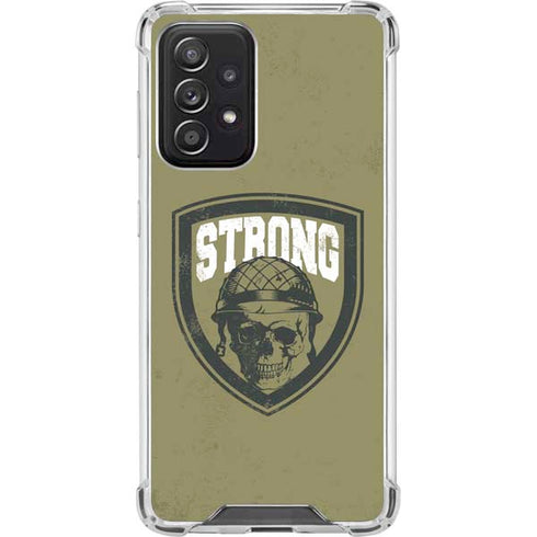 Military Strong Galaxy A52 5G Clear Case
