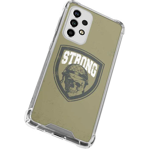 Military Strong Galaxy A53 5G Clear Case