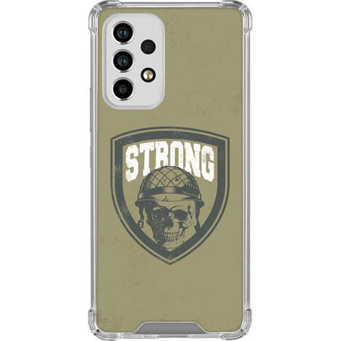 Military Strong Galaxy A53 5G Clear Case