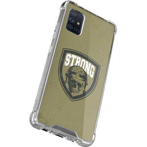 Military Strong Galaxy A71 5G Clear Case