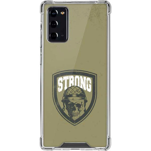 Military Strong Galaxy Note20 5G Clear Case