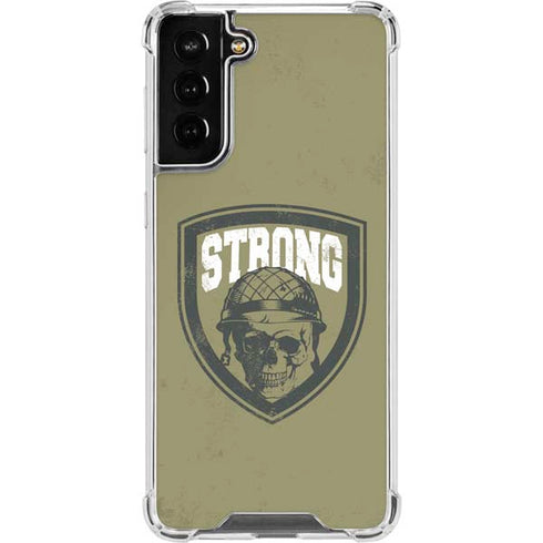 Military Strong Galaxy S21 FE Clear Case