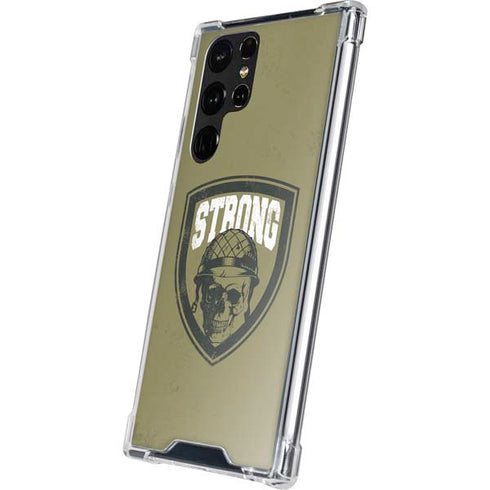 Military Strong Galaxy S22 Ultra Clear Case