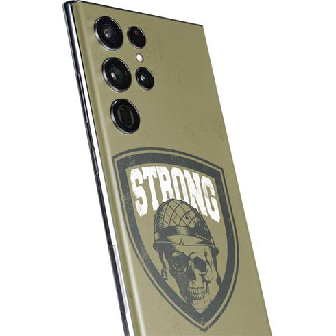 Military Strong Galaxy S22 Ultra Skin