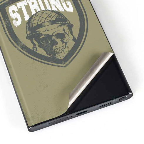 Military Strong Galaxy S22 Ultra Skin