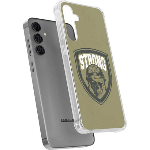 Military Strong Galaxy S24 Plus Clear Case