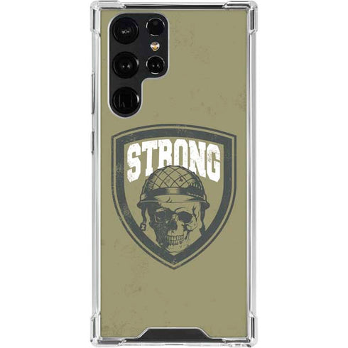 Military Strong Galaxy S24 Ultra Clear Case