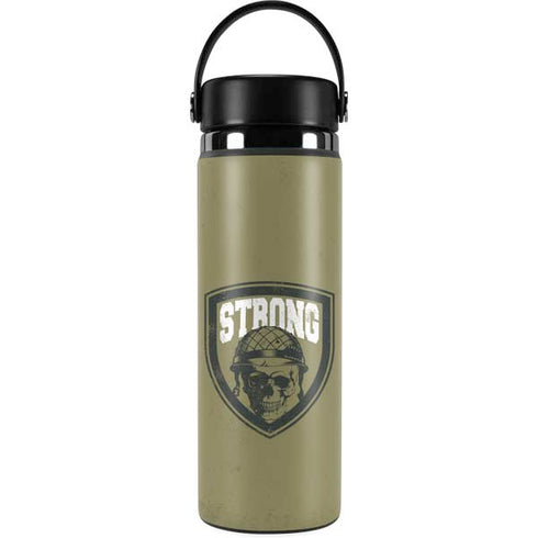 Military Strong Hydro Flask 20oz Wide Mouth Skin