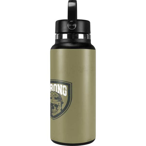 Military Strong Hydro Flask 32oz Wide Mouth Skin