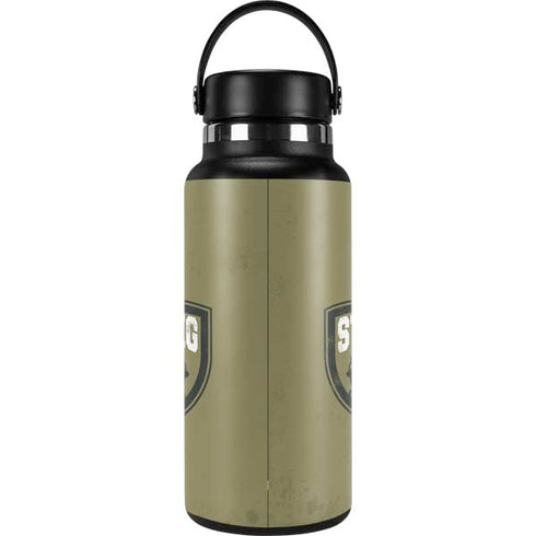 Military Strong Hydro Flask 32oz Wide Mouth Skin