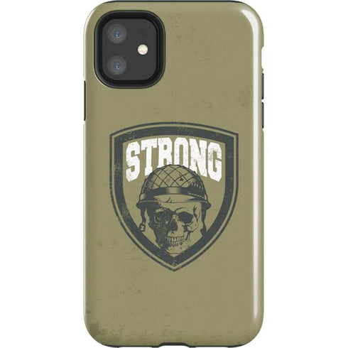 Military Strong iPhone 11 Impact Case