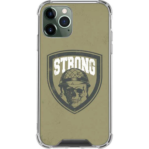 Military Strong iPhone 11 Pro Max Clear Case