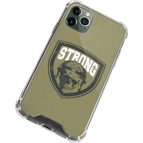 Military Strong iPhone 11 Pro Max Clear Case