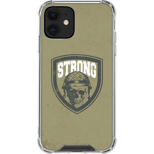 Military Strong iPhone 12 Mini Clear Case
