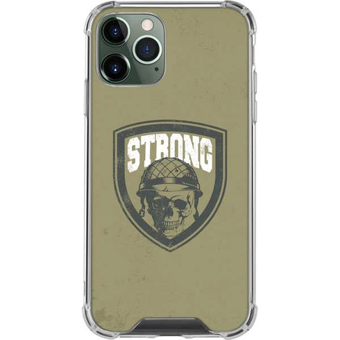Military Strong iPhone 12 Pro Clear Case