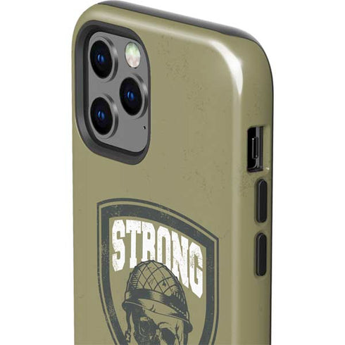 Military Strong iPhone 12 Pro Impact Case