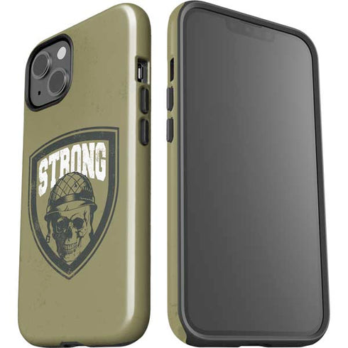 Military Strong iPhone 14 Plus Impact Case