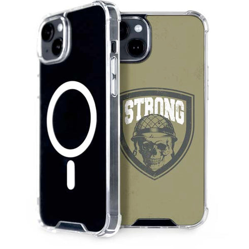 Military Strong iPhone 15 MagSafe Case