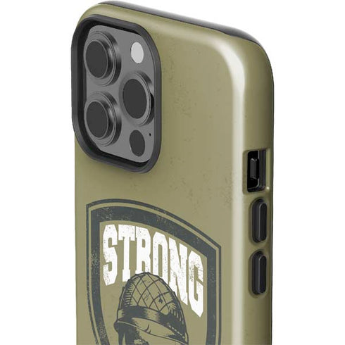 Military Strong iPhone 15 Pro Max Impact Case