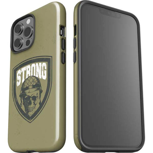 Military Strong iPhone 15 Pro Max Impact Case