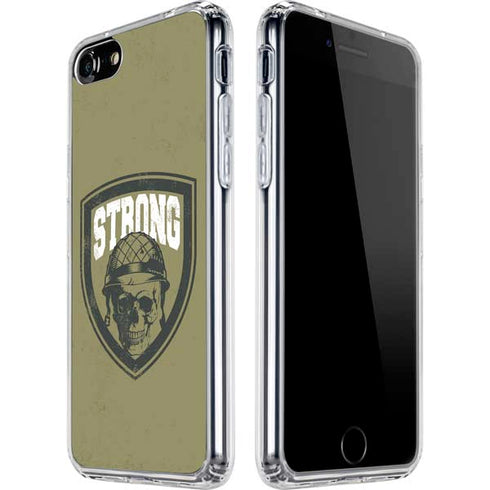 Military Strong iPhone SE (2nd & 3rd Gen) Clear Case