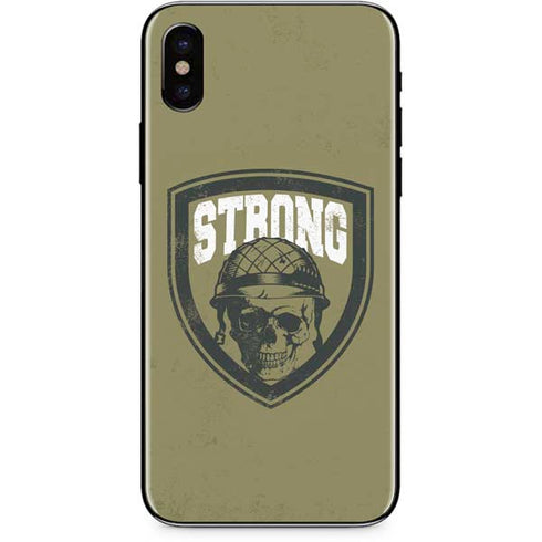 Military Strong iPhone XS Skin