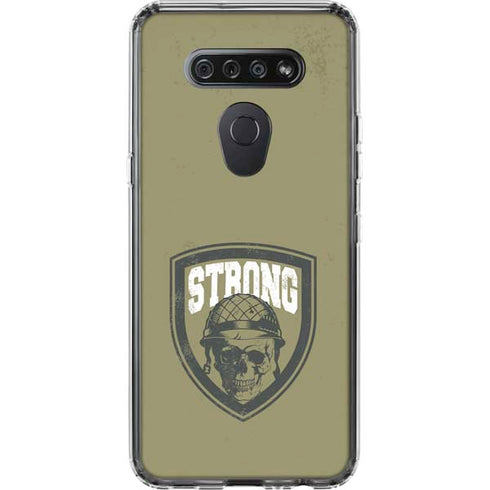 Military Strong LG K51/Q51 Clear Case