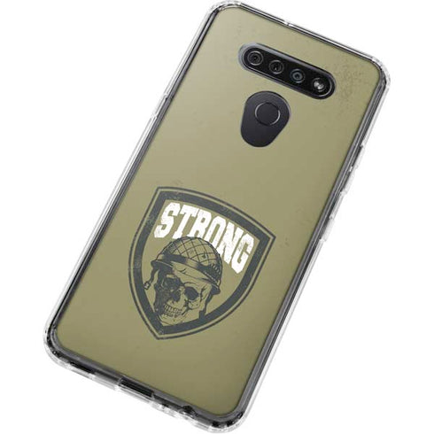 Military Strong LG K51/Q51 Clear Case