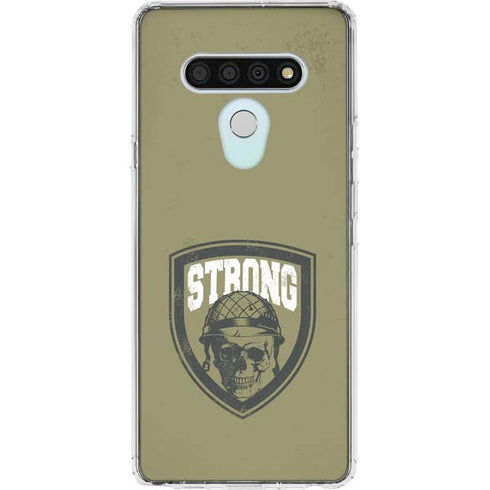 Military Strong LG Stylo 6 Clear Case