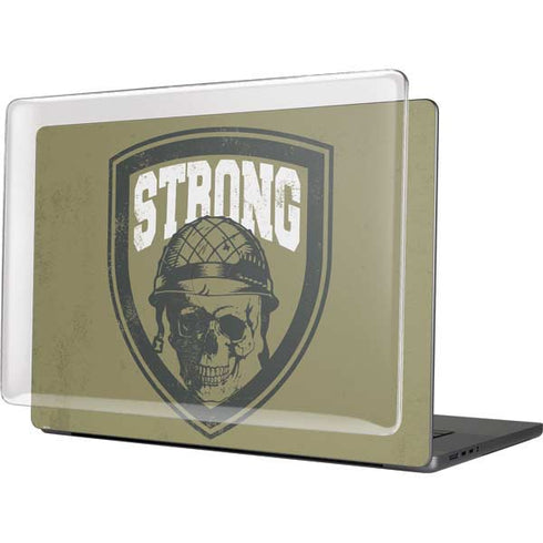 Military Strong MacBook Pro 16in (2021-25) Case plus Skin