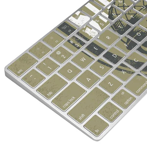 Military Strong Magic Keyboard Skin