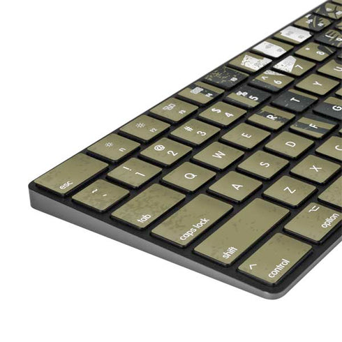 Military Strong Magic Keyboard with Numeric Keypad Skin
